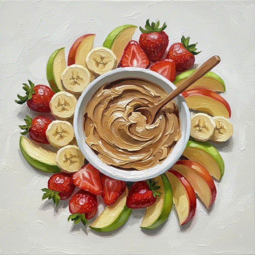 Trái cây tươi chấm với Macatella