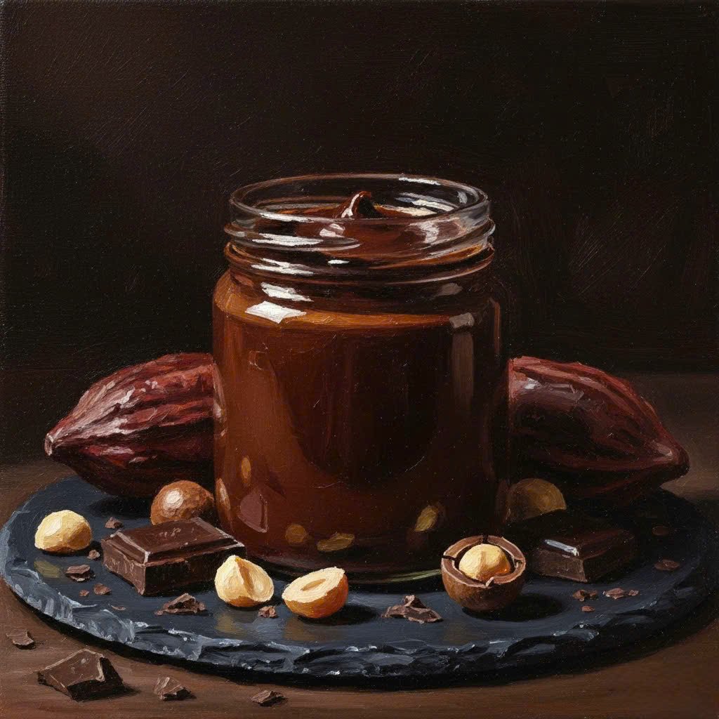 Hũ Chocolate Duo với mứt socola đen đậm đà